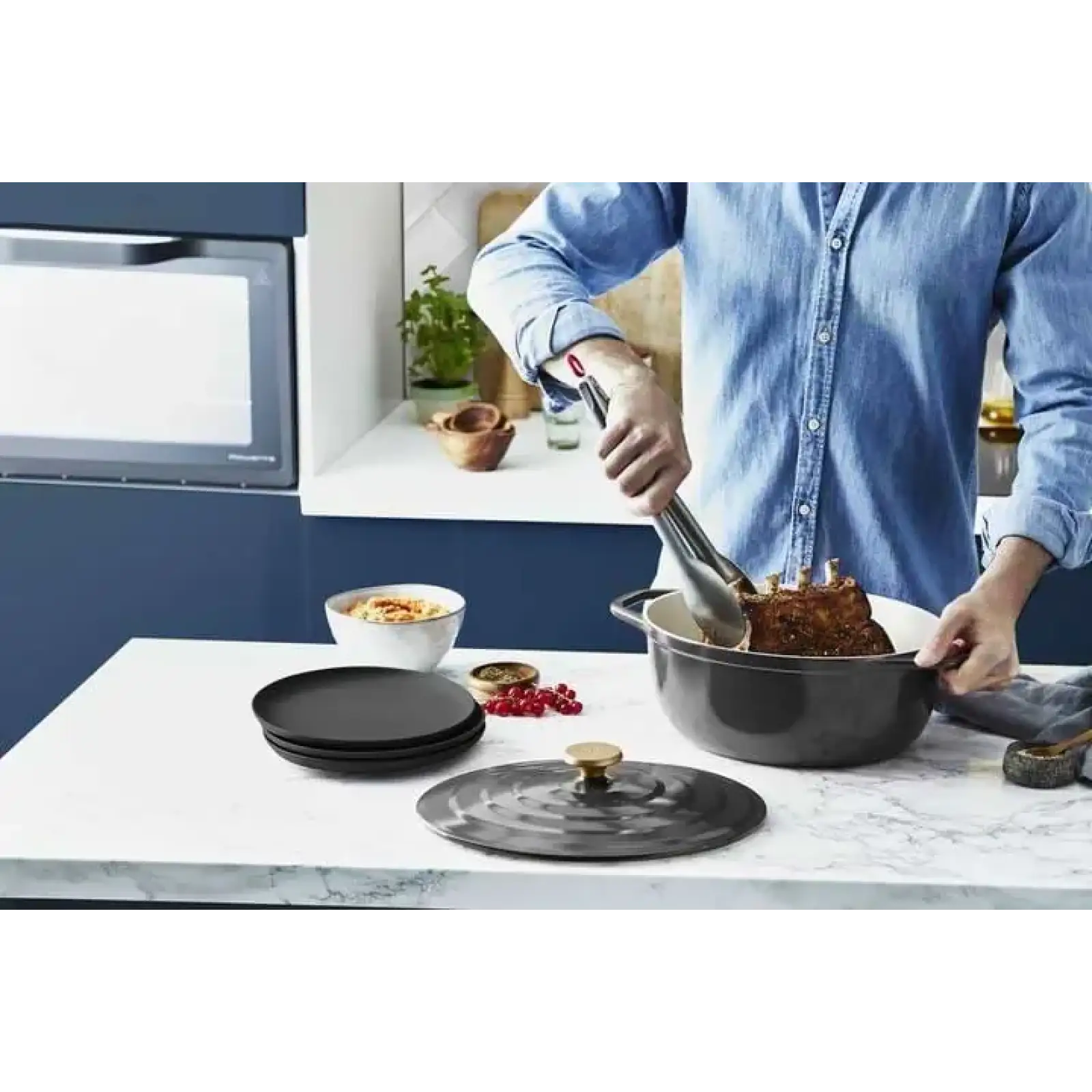 Кастрюля Tefal Air 24 см 4.7 л (E2554604) UA