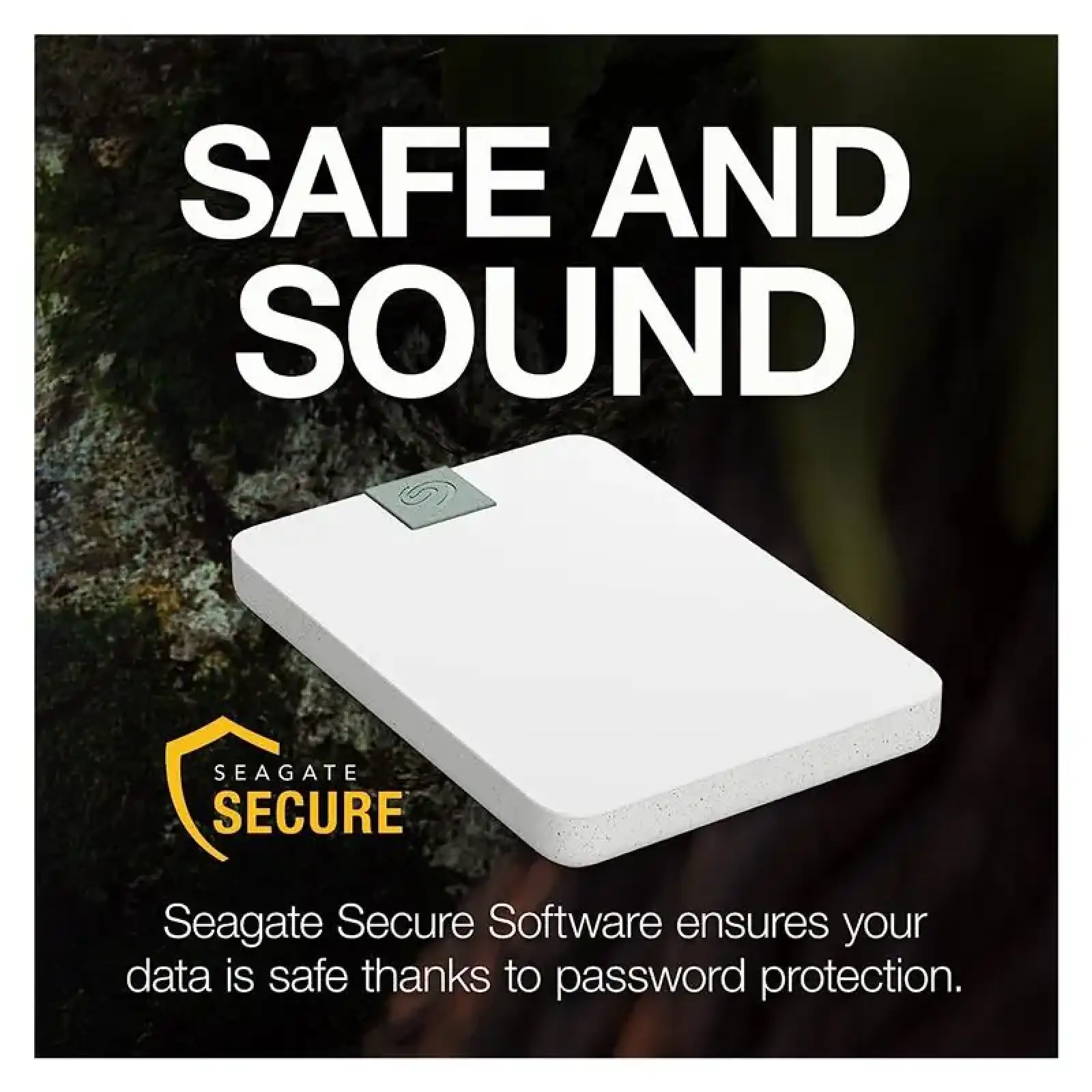 Зовнішній жорсткий диск HDD Seagate Ultra Touch Cloud White 2 TB (STMA2000400) UA
