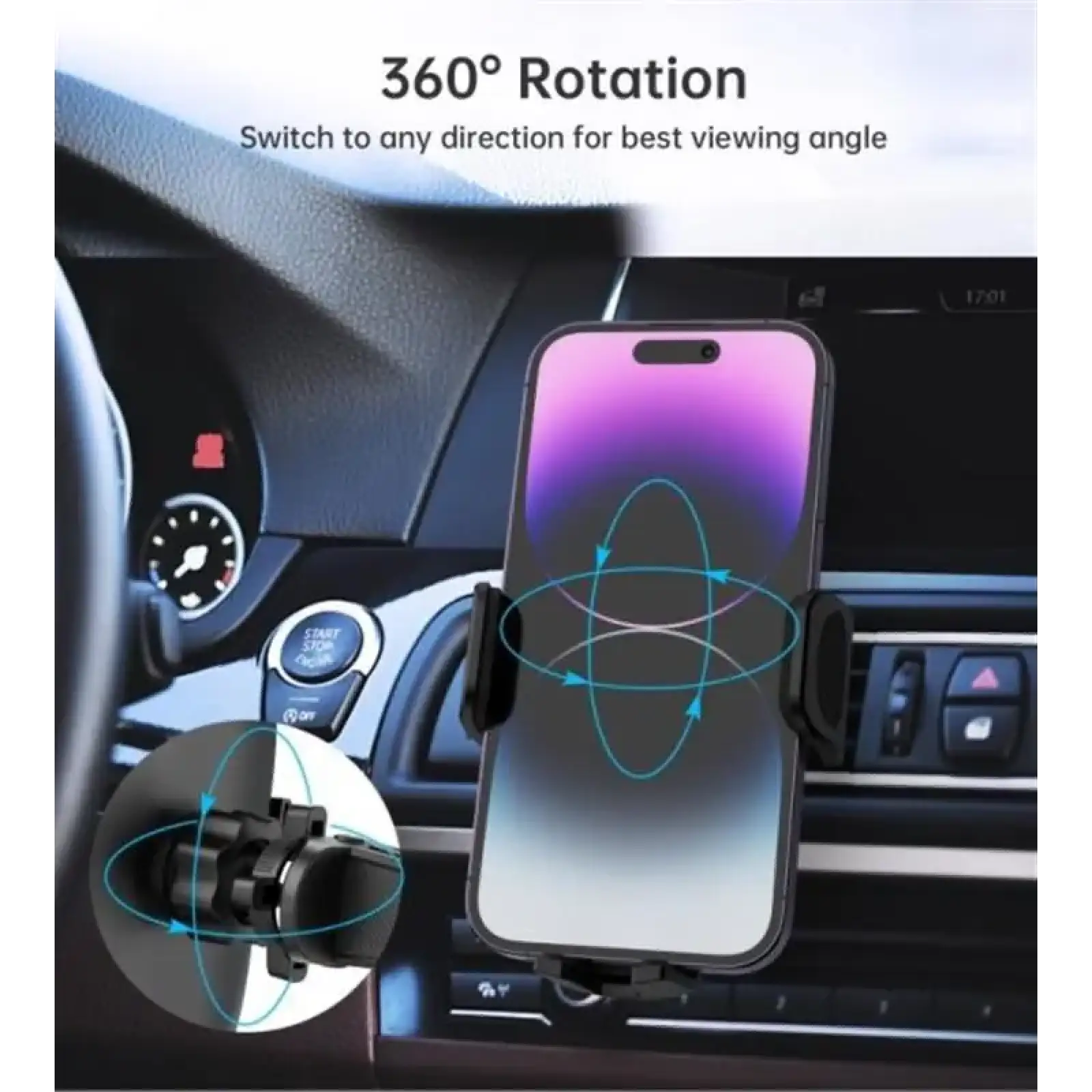 Автотримач для смартфона магнітний Choetech H066 UA