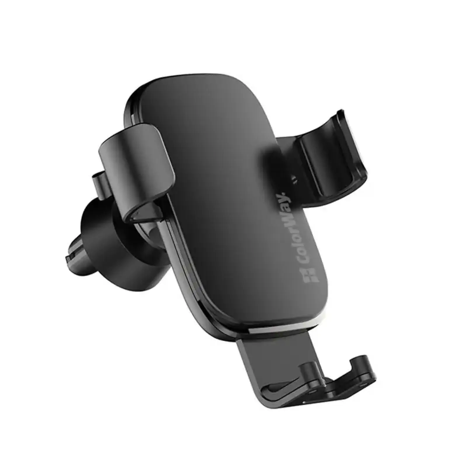 Держатель автомобильный СolorWay Metallic Gravity Holder 3 Black (CW-CHG14-BK) UA