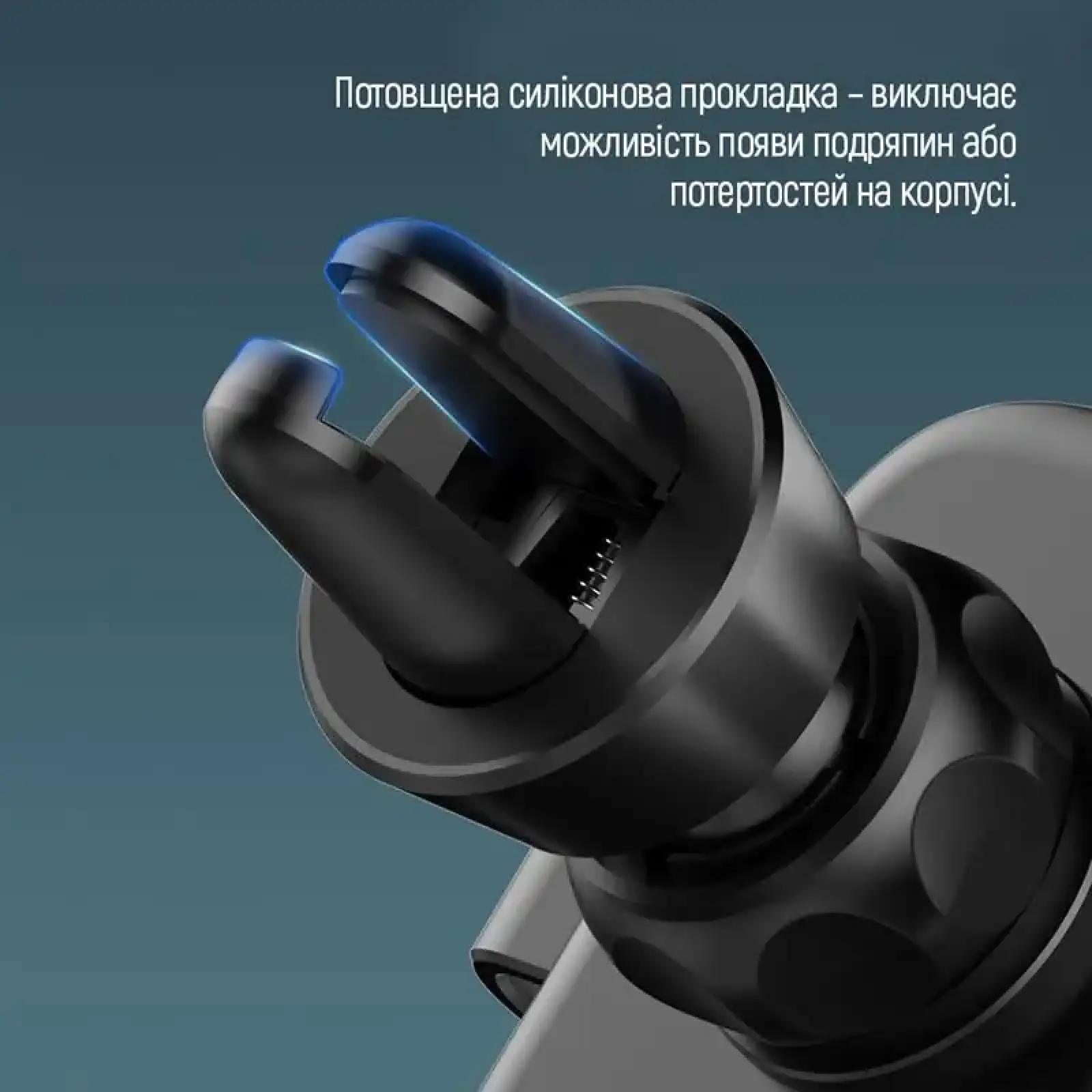 Держатель автомобильный СolorWay Metallic Gravity Holder 3 Black (CW-CHG14-BK) UA