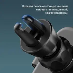 Держатель автомобильный СolorWay Metallic Gravity Holder 3 Black (CW-CHG14-BK) UA