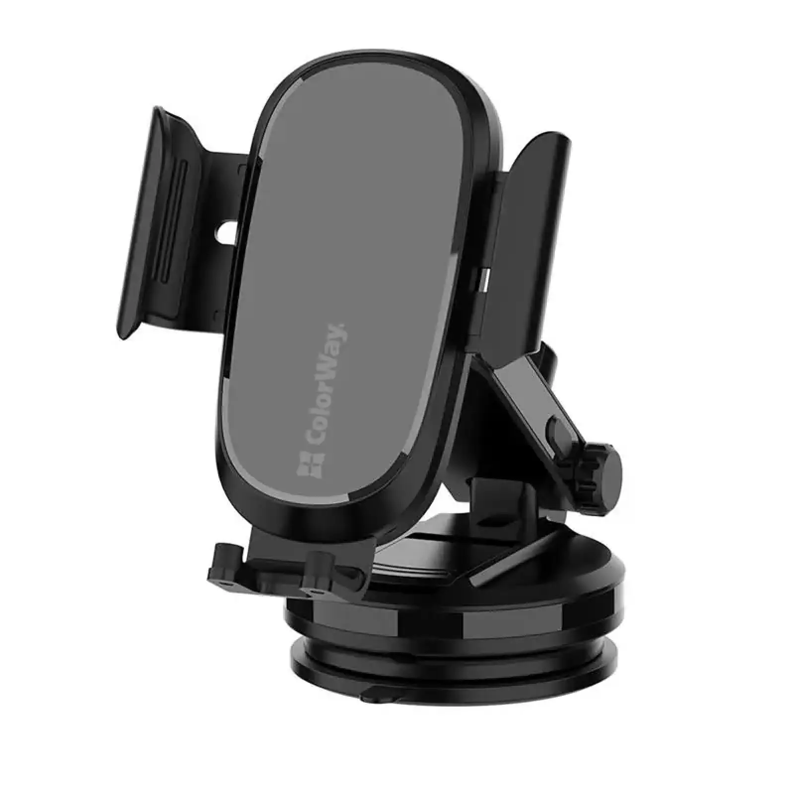 Беспроводное зарядное устройство ColorWay Dashboard Car Wireless Charger 15W Black (CW-CHAW037Q-BK) UA