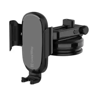 Беспроводное зарядное устройство ColorWay Dashboard Car Wireless Charger 15W Black (CW-CHAW037Q-BK) UA