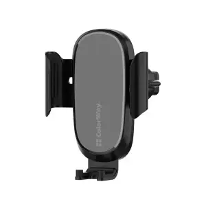 Беспроводное зарядное устройство ColorWay Air Vent Car Wireless Charger 15W Black (CW-CHAW038Q-BK) UA