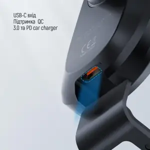 Беспроводное зарядное устройство ColorWay Air Vent Car Wireless Charger 15W Black (CW-CHAW038Q-BK) UA