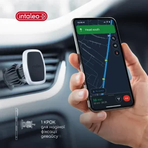 Держатель автомобильный Intaleo CM05GG 6xN52 Silver (1283126576041) UA