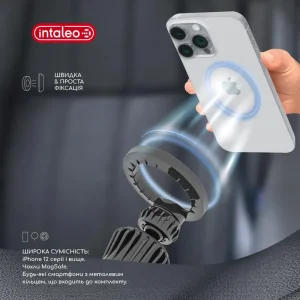 Держатель автомобильный Intaleo CM06GG 20xN52 for MagSafe (1283126576058) UA