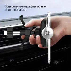 Бездротовий зарядний пристрій ColorWay AutoSense Car Wireless Charger 15W Black (CW-CHAW039Q-BK) UA