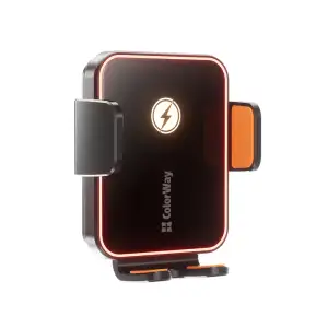 Беспроводное зарядное устройство ColorWay Ultra-mini 15W Black (CW-CHAW069Q-BK) UA