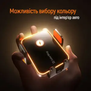 Беспроводное зарядное устройство ColorWay Ultra-mini 15W Black (CW-CHAW069Q-BK) UA