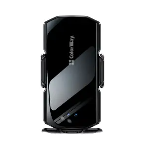 Беспроводное зарядное устройство СolorWay FlameGrip 15W Black (CW-CHAW070Q-BK) UA