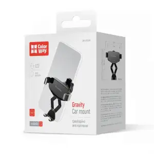 Держатель автомобильный СolorWay Gravity Mechanical Car Mount (CW-CHG18-BK) UA