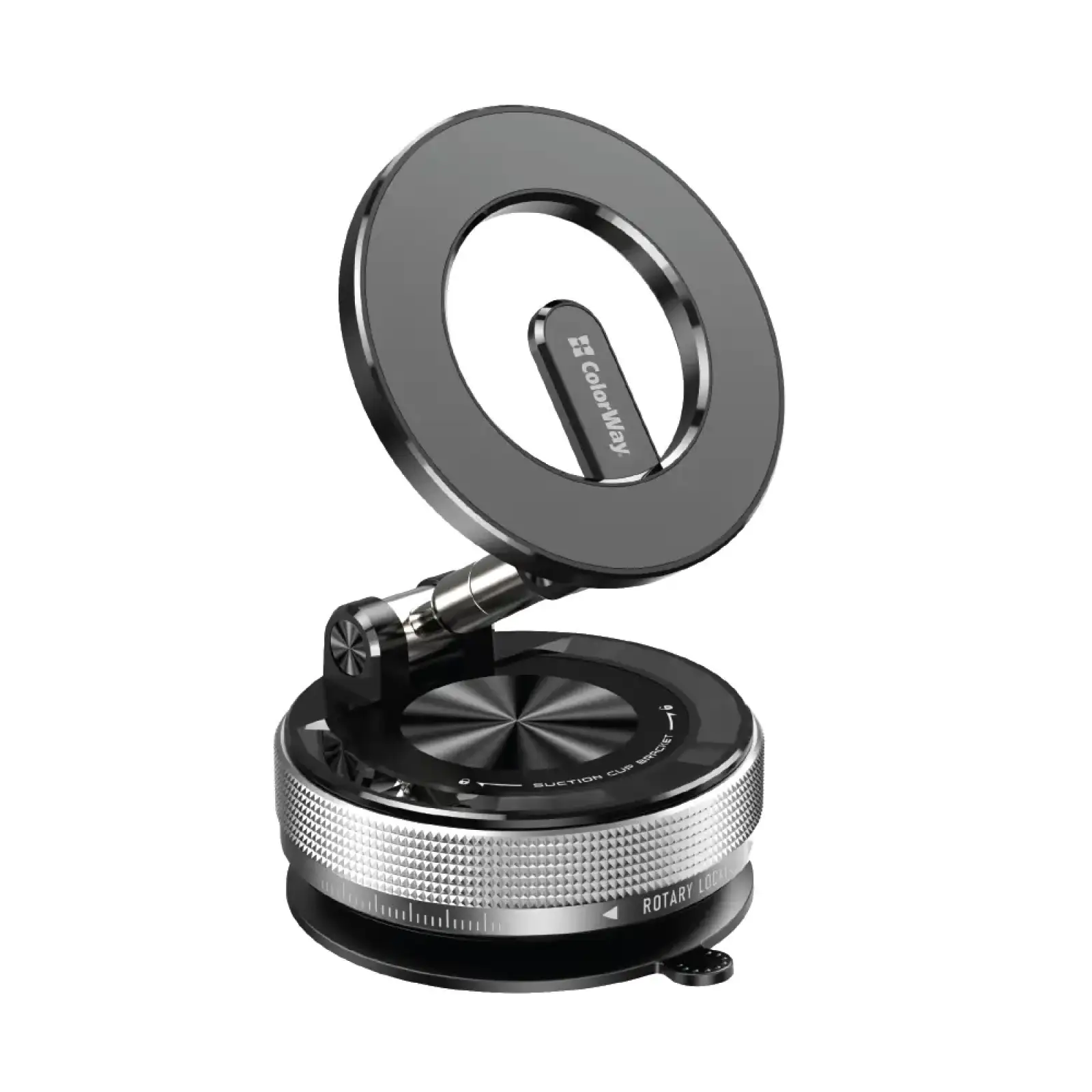 Держатель автомобильный СolorWay MagSafe 360° Black (CW-CHM21-BK) UA