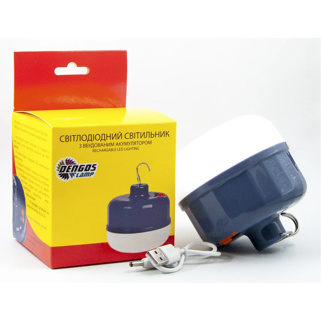 Світильник з LED лампою та USB інтерфейсом для підключення/заряджання, 5V, 60W (LED-ULR-5V60W) UA