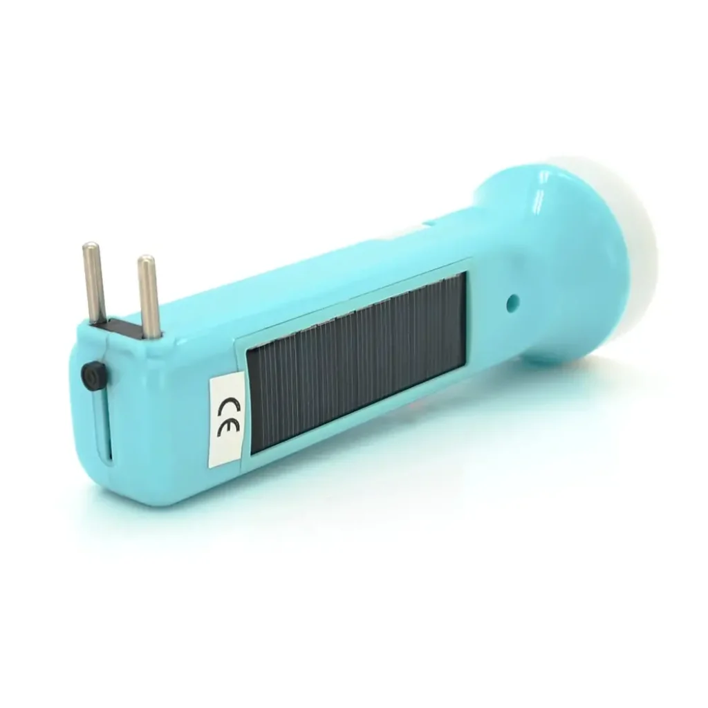 Фонарик ручной Voltronic LH-910+Solar, 1+1 режим, встроенный аккум, 220B, Blister (LH-910/28954) UA