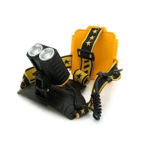 Налобный фонарик Bailong W-647 2*P50, Q5 Cree, 3 реж., Zoom, корпус- пластик, водостойкий, ударостойкий, 3*18650 аккумулятор СЗУ+ АЗУ, BOX (W-647/2*P50/25701) UA