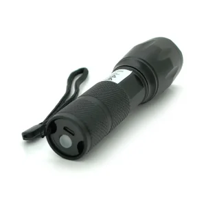 Ліхтарик Cata CT-8025, Zoom, 5 реж., корпус алюміній, водостійкий, ударостійкий, вбудований акумулятор, ip44, 6400K, Box (CT-8025/28978) UA