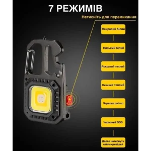 Ліхтар кишеньковий з викруткою Optima Mini Cob 700 (OP-Mini COB700) UA