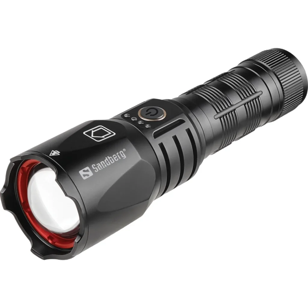 Ліхтарик-повербанк Sandberg Survivor Torch Powerbank 5000 mAh XHP160LED USB-C 18W (420-89) UA