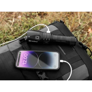 Ліхтарик-повербанк Sandberg Survivor Torch Powerbank 5000 mAh XHP160LED USB-C 18W (420-89) UA