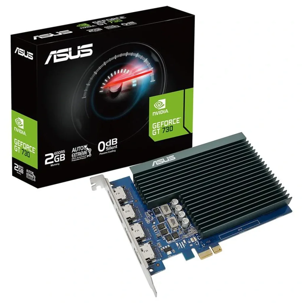 Видеокарта GF GT 730 2GB GDDR5 Asus (GT730-4H-SL-2GD5) UA