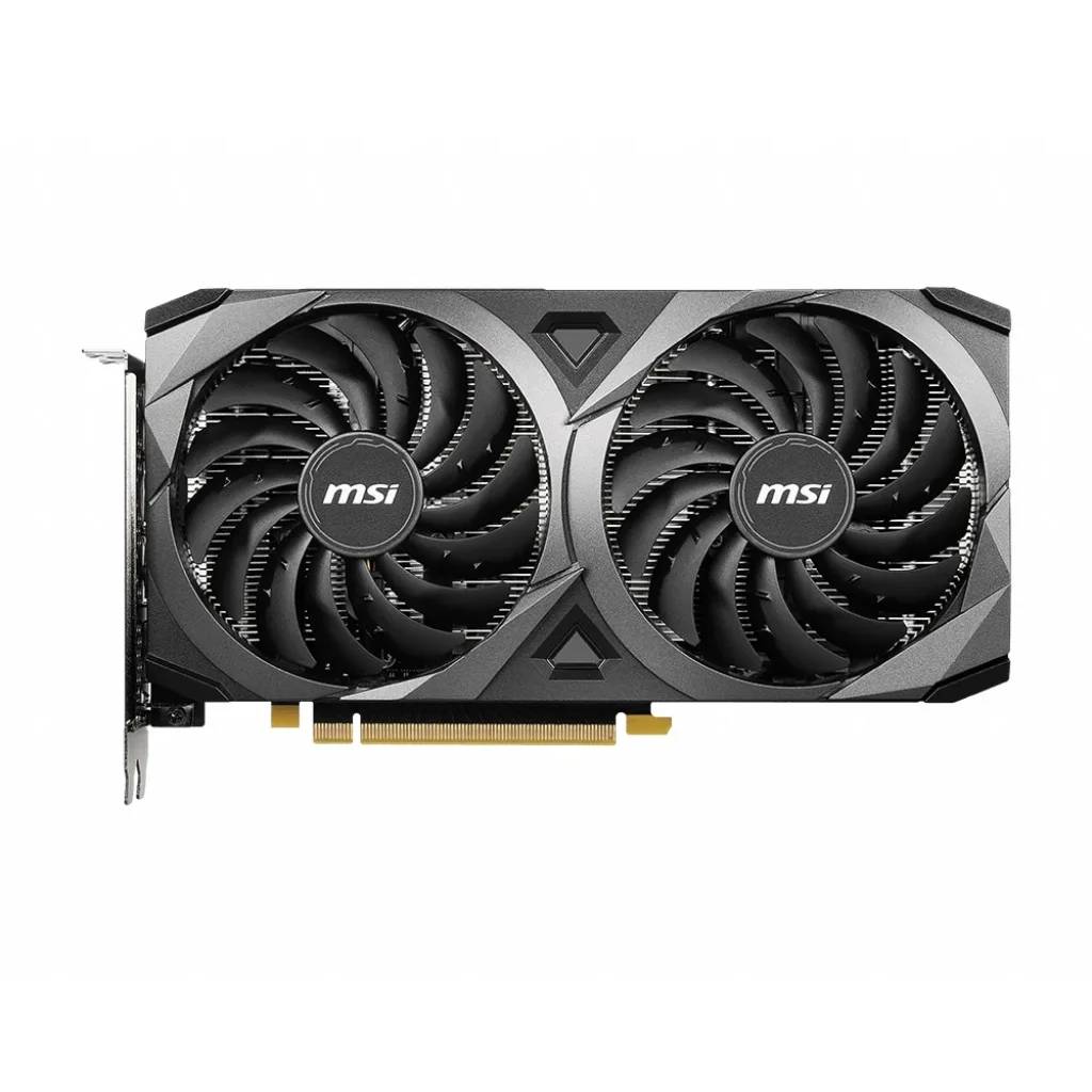 Відеокарта GF RTX 3060 12GB GDDR6 Ventus 2X OC MSI (GeForce RTX 3060 VENTUS 2X 12G OC) (LHR) UA