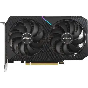 Видеокарта GF RTX 3060 12GB GDDR6 Dual V2 Asus (DUAL-RTX3060-12G-V2) (LHR) UA
