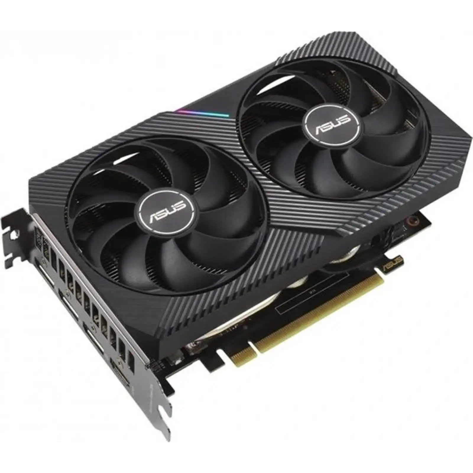 Видеокарта GF RTX 3060 12GB GDDR6 Dual V2 Asus (DUAL-RTX3060-12G-V2) (LHR) UA