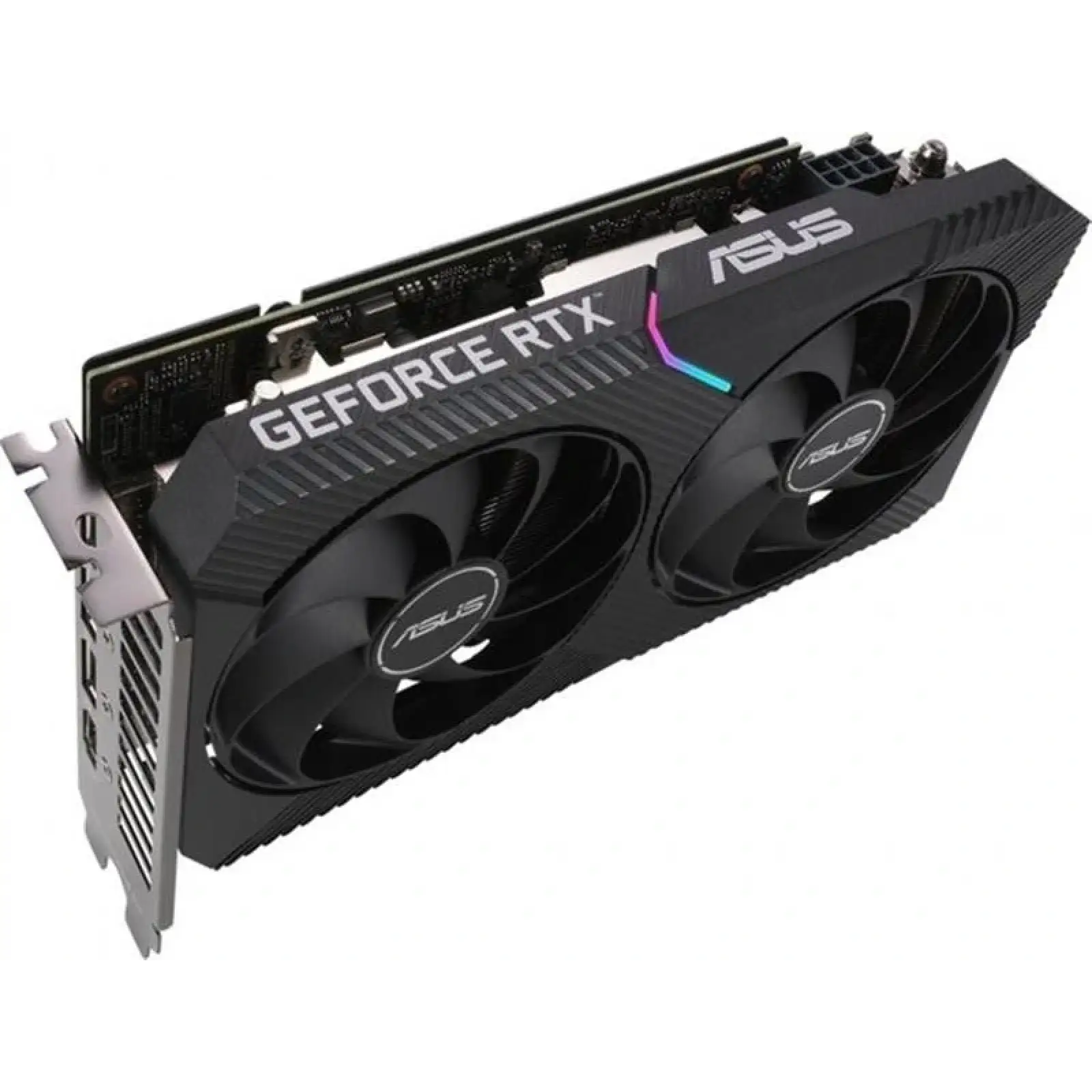 Видеокарта GF RTX 3060 12GB GDDR6 Dual V2 Asus (DUAL-RTX3060-12G-V2) (LHR) UA