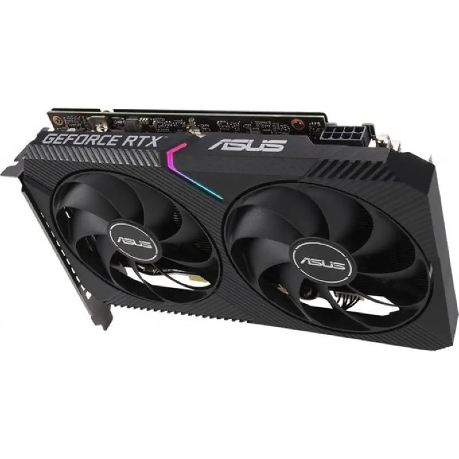 Видеокарта GF RTX 3060 12GB GDDR6 Dual V2 Asus (DUAL-RTX3060-12G-V2) (LHR) UA