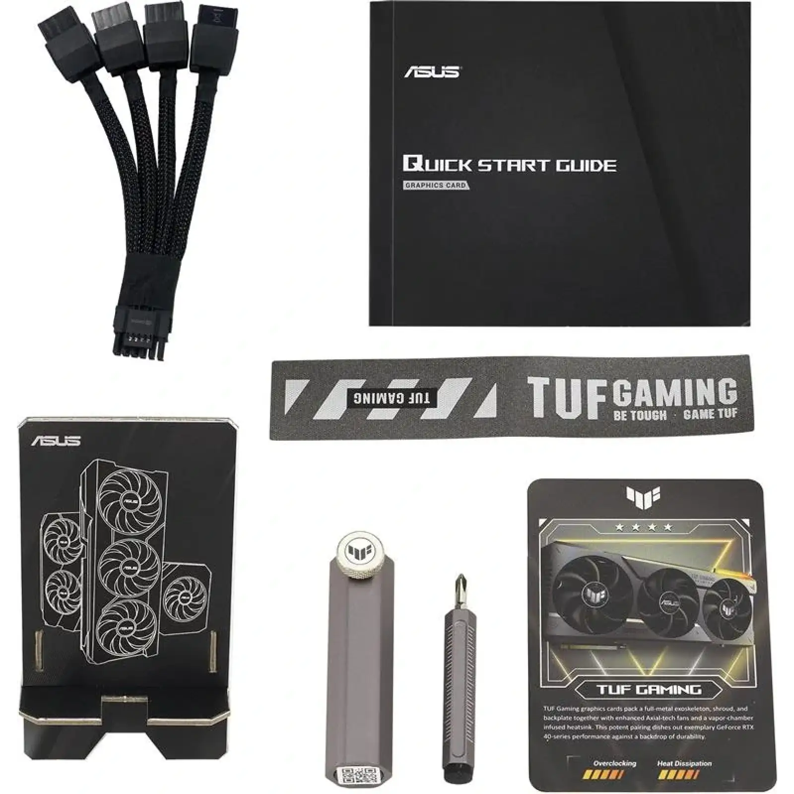 Видеокарта GF RTX 4080 16GB GDDR6X TUF Gaming OC Asus (TUF-RTX4080-O16G-GAMING) UA