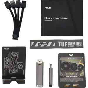 Видеокарта GF RTX 4080 16GB GDDR6X TUF Gaming OC Asus (TUF-RTX4080-O16G-GAMING) UA