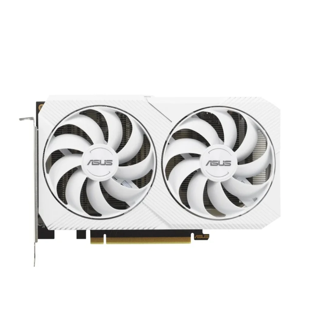 Видеокарта GF RTX 3060 8GB GDDR6 Dual OC White Asus (DUAL-RTX3060-O8G-WHITE) UA