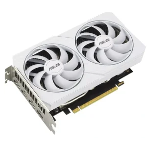 Видеокарта GF RTX 3060 8GB GDDR6 Dual OC White Asus (DUAL-RTX3060-O8G-WHITE) UA