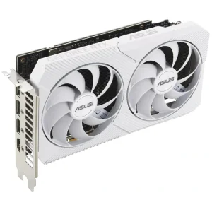 Видеокарта GF RTX 3060 8GB GDDR6 Dual OC White Asus (DUAL-RTX3060-O8G-WHITE) UA