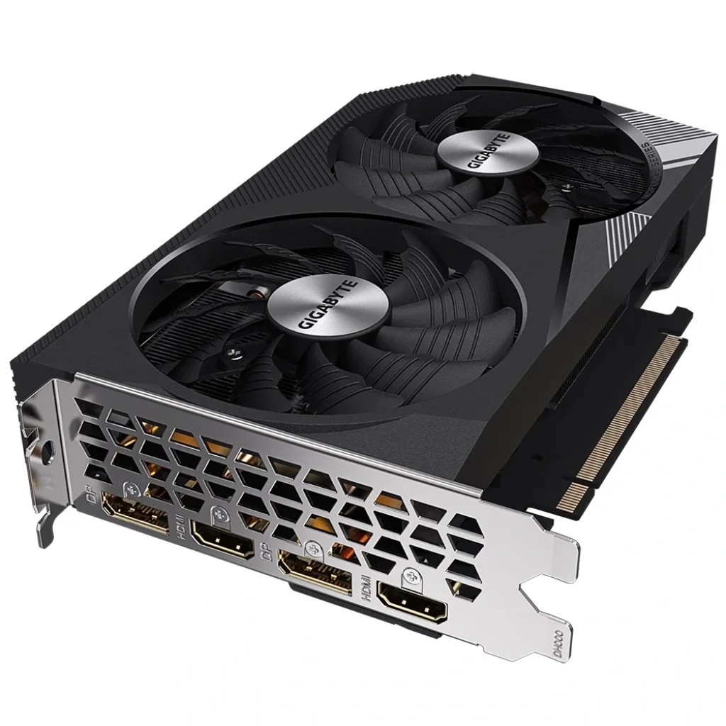 Видеокарта GF RTX 3060 12GB GDDR6 WindForce OC Gigabyte (GV-N3060WF2OC-12GD) UA