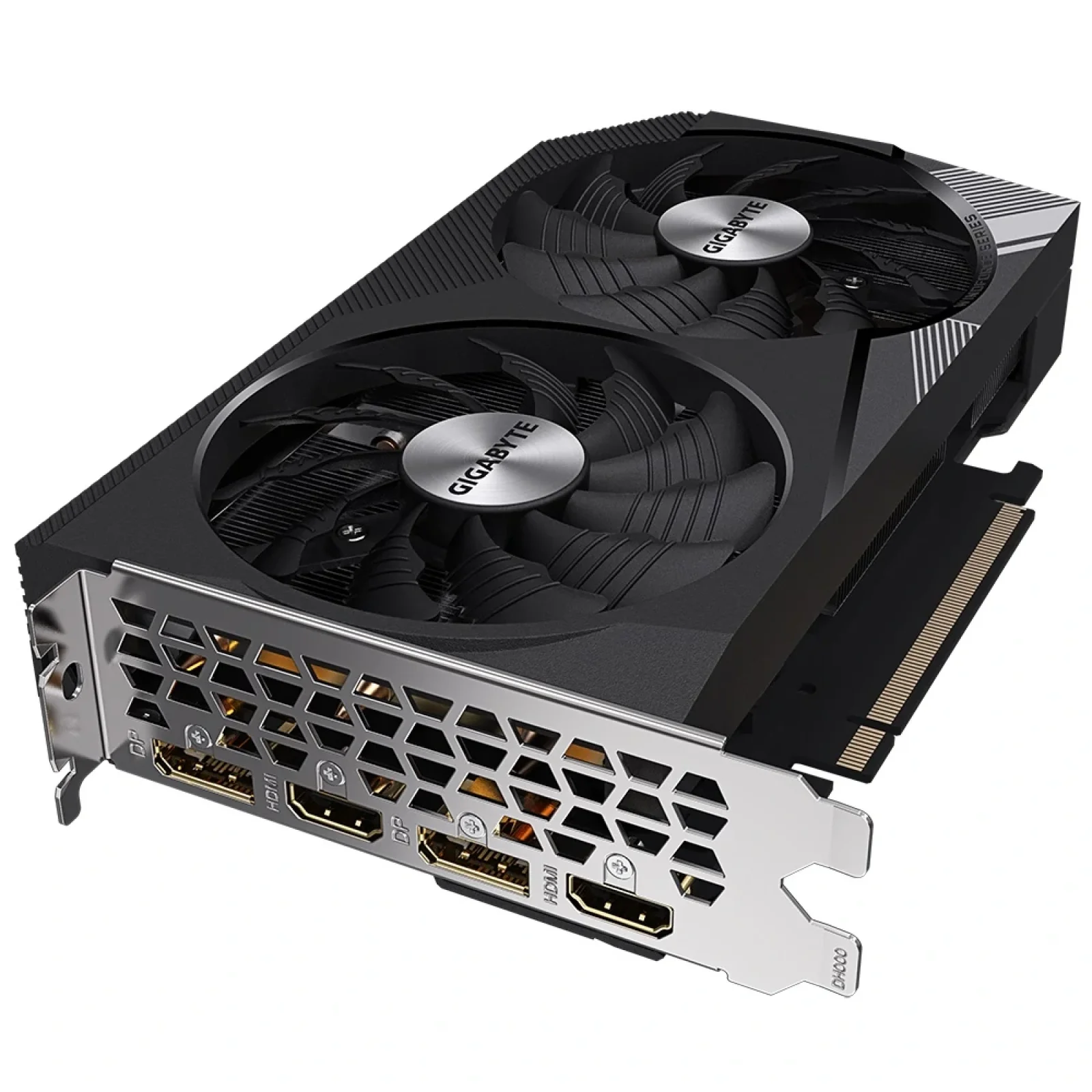 Видеокарта GF RTX 3060 12GB GDDR6 WindForce OC Gigabyte (GV-N3060WF2OC-12GD) UA