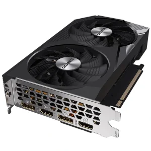 Видеокарта GF RTX 3060 12GB GDDR6 WindForce OC Gigabyte (GV-N3060WF2OC-12GD) UA