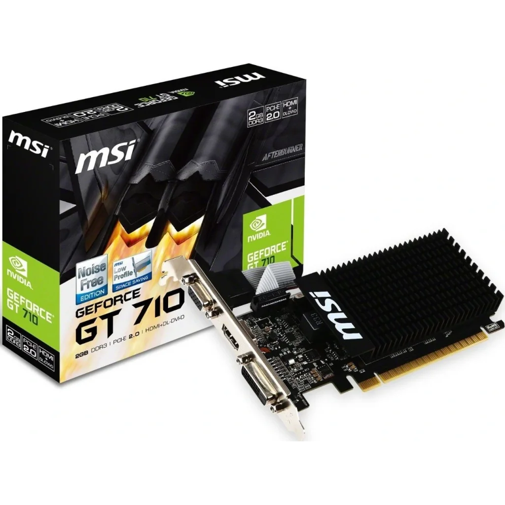 Відеокарта GF GT 710 2GB GDDR3 MSI (GT 710 2GD3H LP) UA