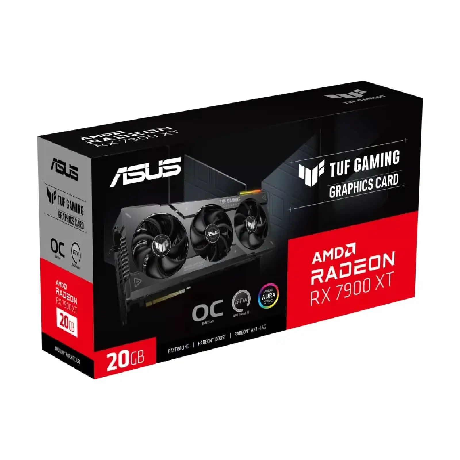 Видеокарта AMD Radeon RX 7900 XT 20GB GDDR6 TUF Gaming OC Asus (TUF-RX7900XT-O20G-GAMING) UA