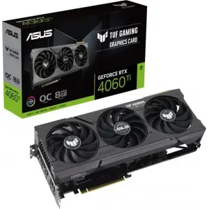 Відеокарта GF RTX 4060 Ti 8GB GDDR6 TUF Gaming OC Asus (TUF-RTX4060TI-O8G-GAMING) UA