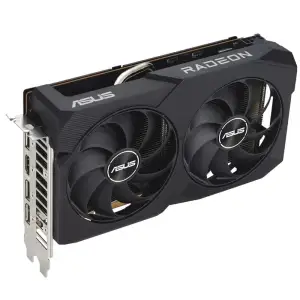 Видеокарта AMD Radeon RX 7600 8GB GDDR6 Dual V2 OC Asus (DUAL-RX7600-O8G-V2) UA