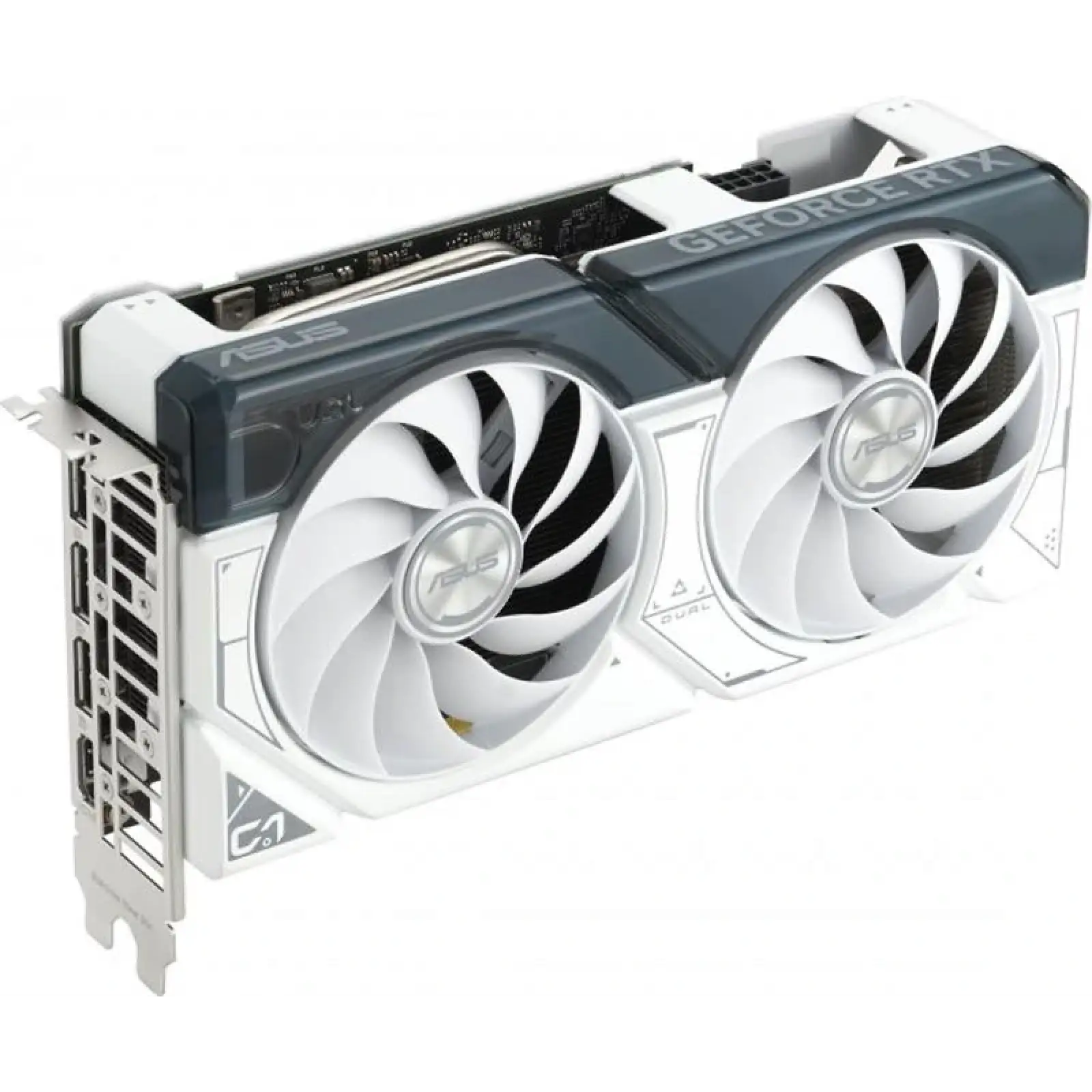 Видеокарта GF RTX 4060 Ti 8GB GDDR6 Dual OC White Asus (DUAL-RTX4060TI-O8G-WHITE) UA