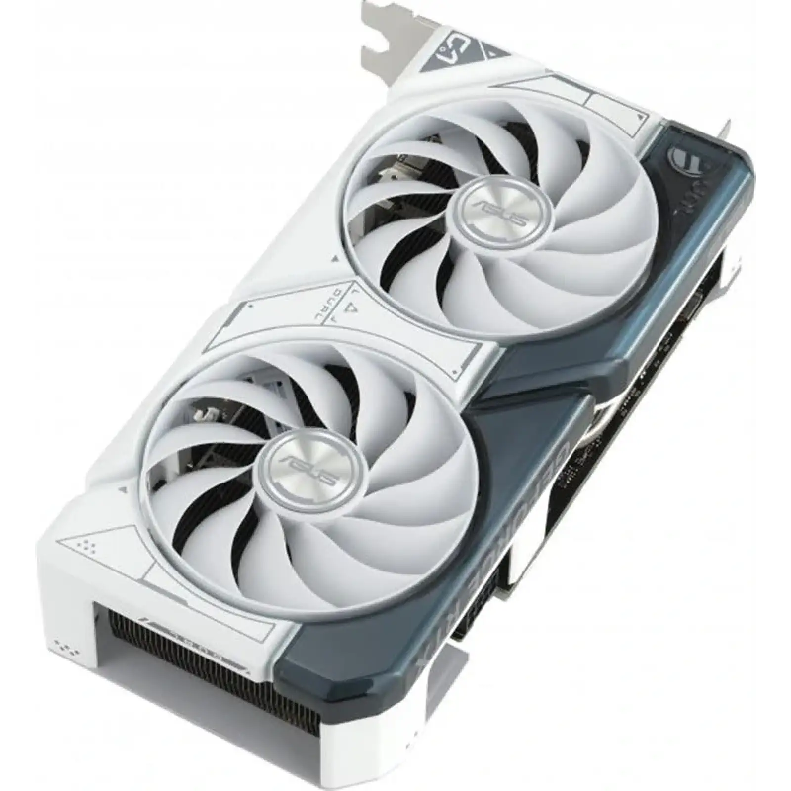 Видеокарта GF RTX 4060 Ti 8GB GDDR6 Dual OC White Asus (DUAL-RTX4060TI-O8G-WHITE) UA
