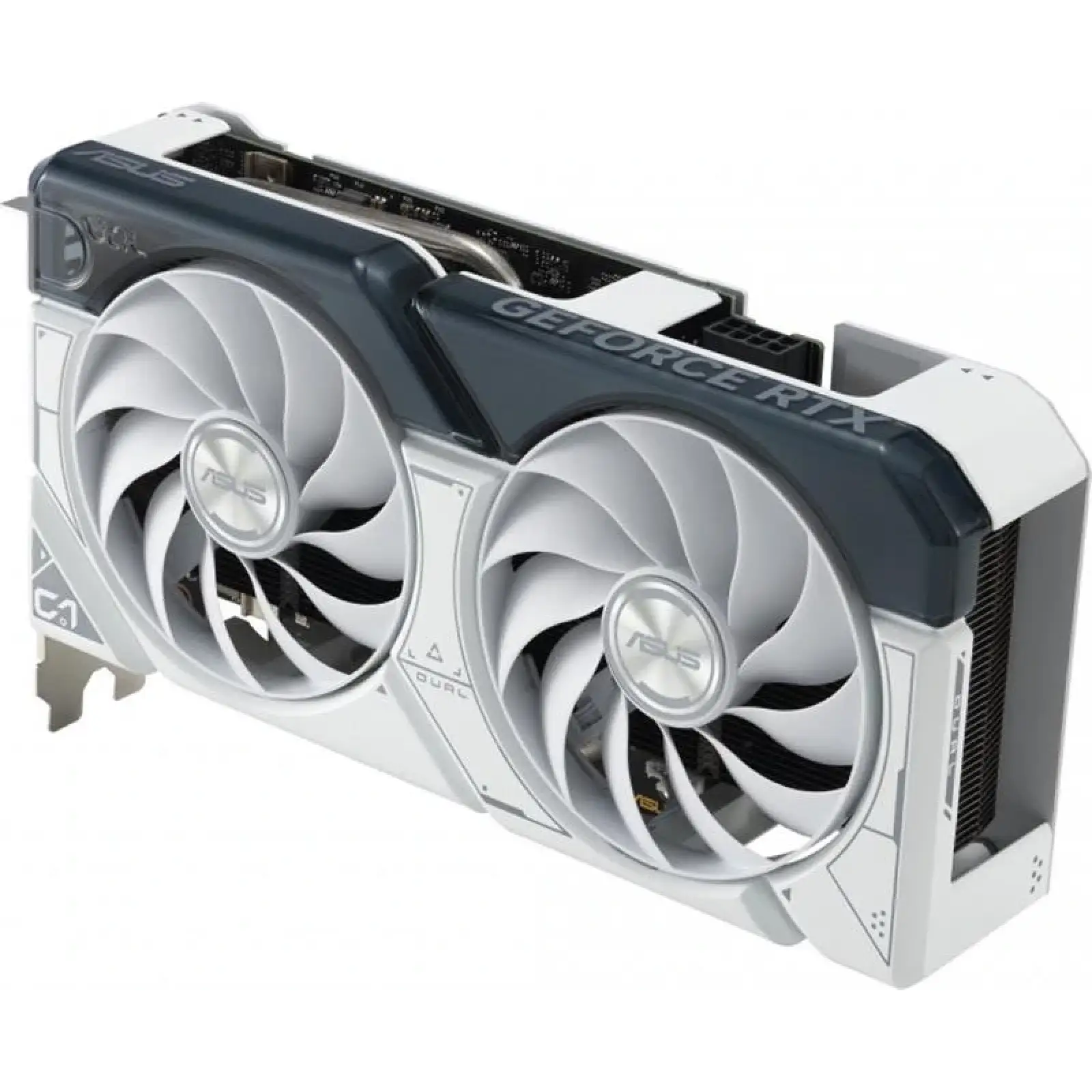 Видеокарта GF RTX 4060 Ti 8GB GDDR6 Dual OC White Asus (DUAL-RTX4060TI-O8G-WHITE) UA
