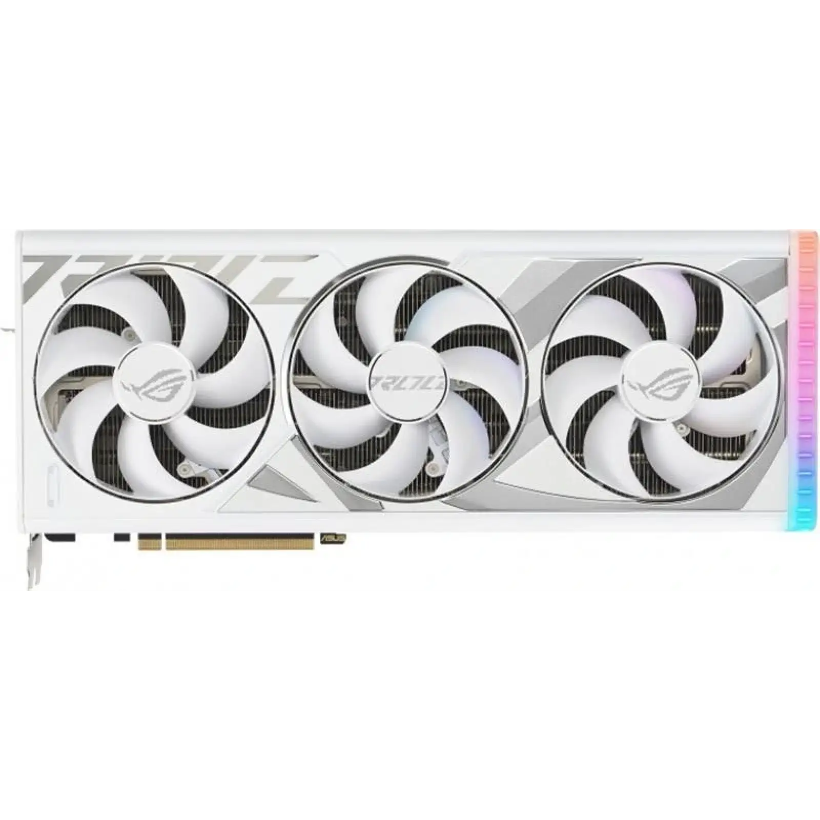 Відеокарта GF RTX 4090 24GB GDDR6X ROG Strix White Asus (ROG-STRIX-RTX4090-24G-WHITE) UA