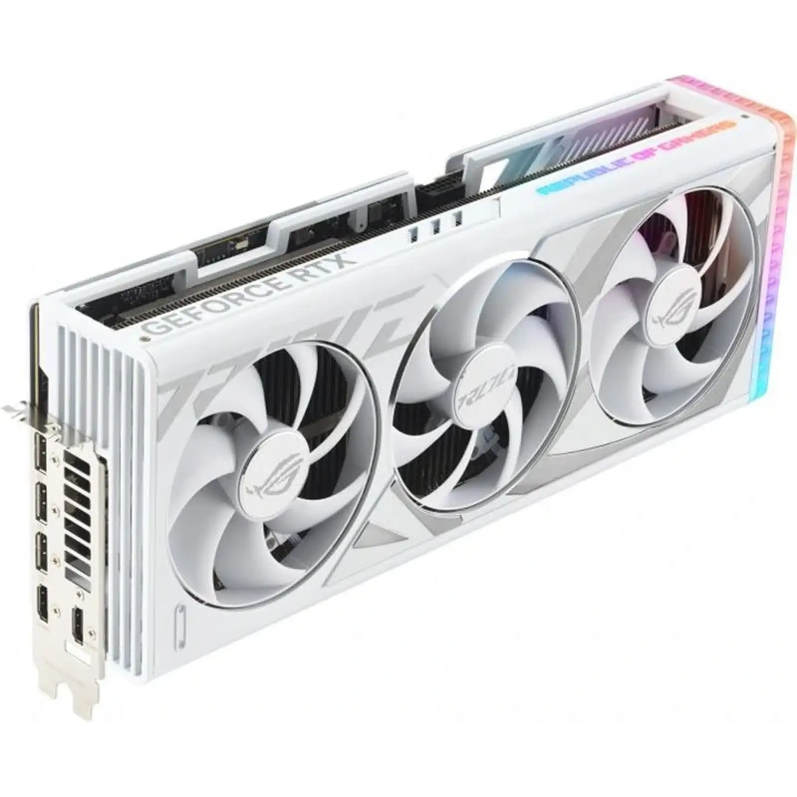 Відеокарта GF RTX 4090 24GB GDDR6X ROG Strix White Asus (ROG-STRIX-RTX4090-24G-WHITE) UA