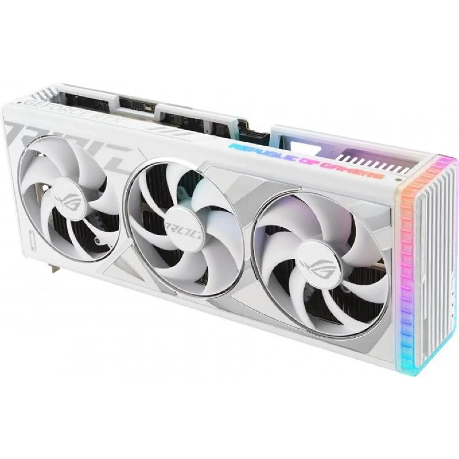 Відеокарта GF RTX 4090 24GB GDDR6X ROG Strix White Asus (ROG-STRIX-RTX4090-24G-WHITE) UA