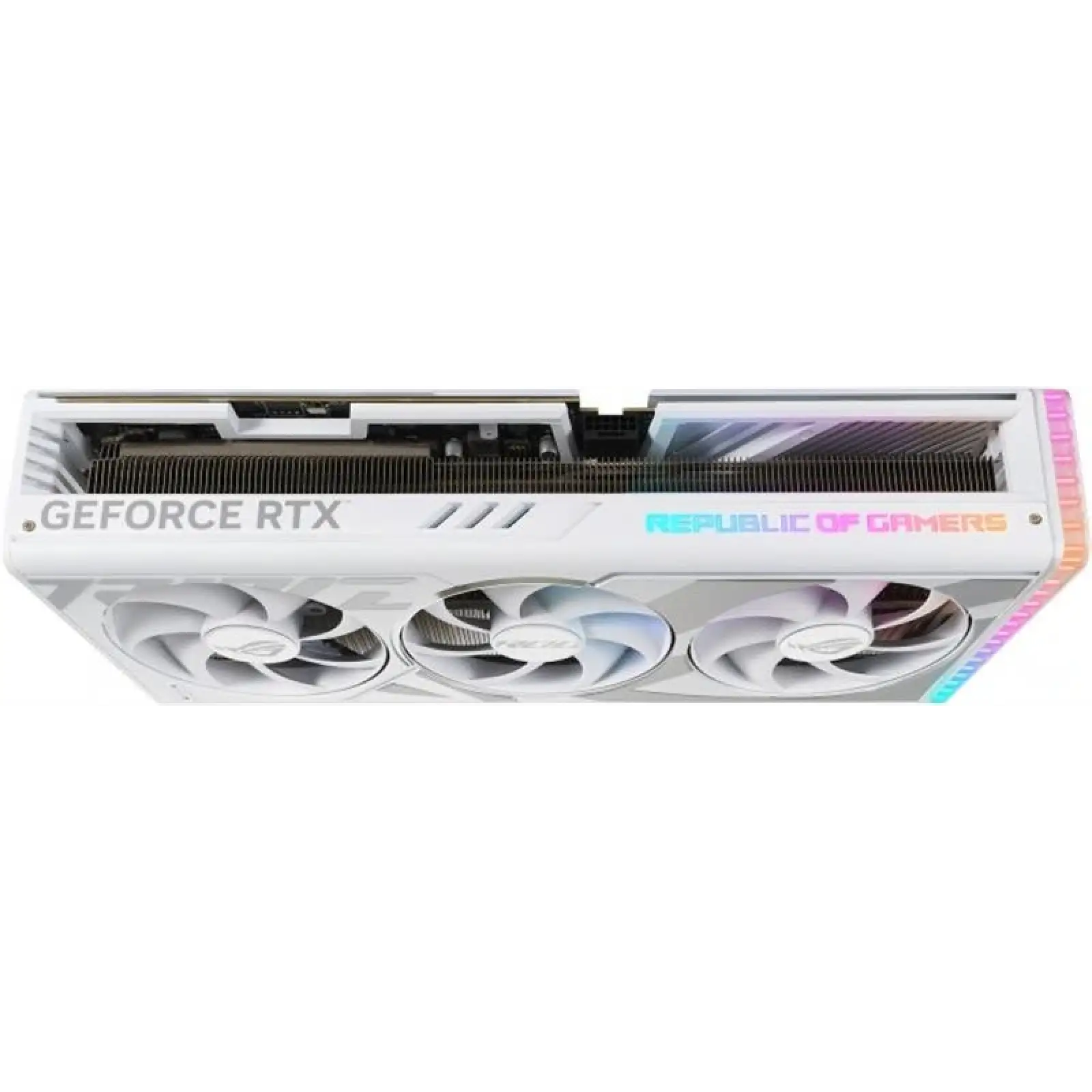 Відеокарта GF RTX 4090 24GB GDDR6X ROG Strix White Asus (ROG-STRIX-RTX4090-24G-WHITE) UA
